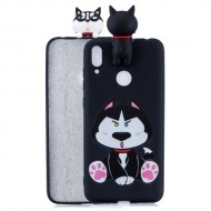 3D Cute Doll Pattern Printing TPU Case for Huawei Y7 (2019) - Dog