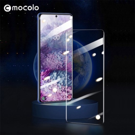 MOCOLO for Samsung Galaxy S20 3D Curved [UV Light Irradiation] Full Cover Tempered Glass Screen Protector UV Film Samsung Screen Protectors