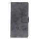 Vintage Style Leather Wallet Case for Samsung Galaxy A51 - Grey Samsung Cases Mobile