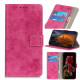 Vintage Style Leather Wallet Case for Samsung Galaxy A51 - Rose Samsung Cases Mobile