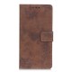 Vintage Style Leather Wallet Case for Samsung Galaxy A51 - Coffee Samsung Cases Mobile