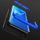 GKK Detachable 3-Piece Matte Hard PC Protection Phone Case for Samsung Galaxy A80/A90 - Blue / Black Samsung Cases Mobile