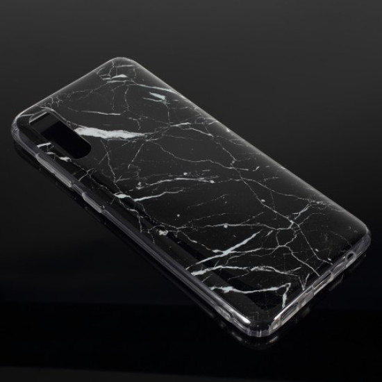 Θήκη Σιλικόνης TPU για Samsung Galaxy A50 / A50s / A30s - Μαύρο Μάρμαρο Samsung Θήκες Κινητών