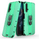 Detachable Ring Holder Kickstand PC TPU Hybrid Case for Huawei Honor 20S / Honor 20 / nova 5T - Green Huawei Cases Mobile