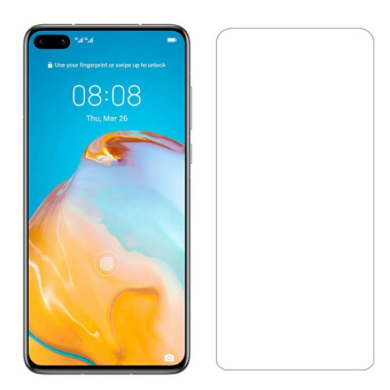 Σκληρυμένο Γυαλί (Tempered Glass) Προστασίας Οθόνης για Huawei P40 Huawei Προστατευτικά οθόνης