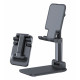 Foldable Desktop Phone Holder Tablet Stand Mobile Desk Stand Mobile Tablet Holder - Black Holders & Docks