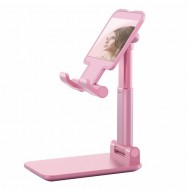 Universal Επιτραπέζια Βάση Στήριξης για Smartophones και Tablets - Ροζ