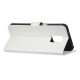 Litchi Skin PU Leather Wallet Case for Xiaomi Redmi Note 9 Pro - White XIAOMI Cases Mobile
