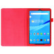 For Lenovo Tab M8/Tab M8 (2nd Gen) Litchi Texture Leather Case Tablet Cover - Red Lenovo Cases Mobile Tablet