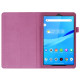 For Lenovo Tab M8/Tab M8 (2nd Gen) Litchi Texture Leather Case Tablet Cover - Purple Lenovo Cases Mobile Tablet