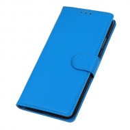 Δερμάτινη Θήκη Πορτοφόλι με Βάση Στήριξης για Huawei P40 lite / nova 7i / nova 6 SE - Μπλε