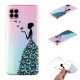 Θήκη Σιλικόνης TPU για Huawei P40 lite / nova 7i / nova 6 SE - Κορίτσι και Πεταλούδες Huawei Θήκες Κινητών