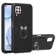Rotatable Kickstand Detachable 2-in-1 Plastic + TPU Hybrid Back Case for Huawei Nova 6 SE/7i/P40 Lite - Black Huawei Cases Mobile