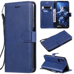Wallet Leather Stand Case for Huawei Honor 20 / nova 5T - Blue