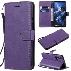 Wallet Leather Stand Case for Huawei Honor 20 / nova 5T - Purple