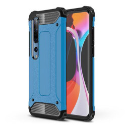 Tough Armor Υβριδική Θήκη Σιλικόνης TPU σε Συνδυαμό με Πλαστικό για Xiaomi Mi 10 / Mi 10 Pro - Μπλε