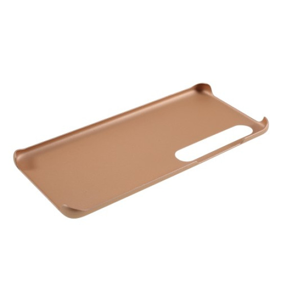 Rubberized Hard PC Shell Phone Cover for Xiaomi Mi 10 - Gold XIAOMI Cases Mobile