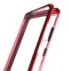 Metal Frame + Tempered Glass Protective Case for Samsung Galaxy S20 - Red Samsung Cases Mobile
