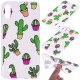 Pattern Printing TPU Protection Case Shell for Samsung Galaxy A10 - Cactus Samsung Cases Mobile