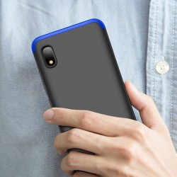 GKK Detachable 3-Piece Matte Hard PC Case for Samsung Galaxy A10 - Blue / Black GKK Detachable 3-Piece Matte Hard PC Case for Samsung Galaxy A10 - Blue / Black