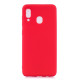 Candy Color Soft TPU Phone Case for Samsung Galaxy M20 - Red Samsung Cases Mobile