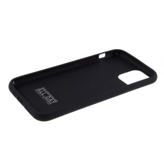 ROAR KOREA All Day Θήκη Σιλικόνης Ματ για iPhone 11 Pro 5.8-inch - Μαύρο Apple Θήκες Κινητών