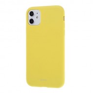 ROAR All Day Jelly Series Matte Texture TPU Phone Case for iPhone 11 6.1-inch - Yellow
