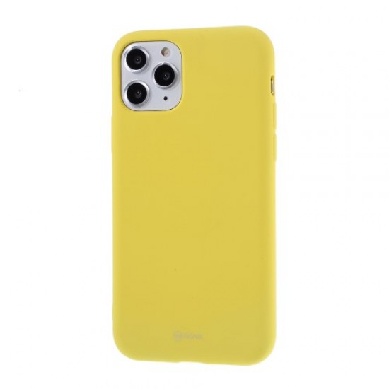 ROAR KOREA All Day Θήκη Σιλικόνης Ματ για iPhone 11 Pro Max 6.5-inch - Κίτρινο Apple Θήκες Κινητών