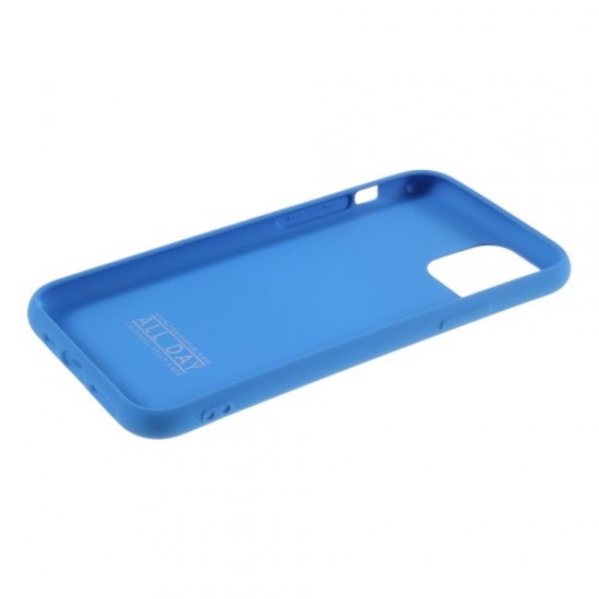 ROAR All Day Jelly Series Matte Skin TPU Phone Case for iPhone 11 Pro Max 6.5-inch - Baby Blue Apple Cases Mobile