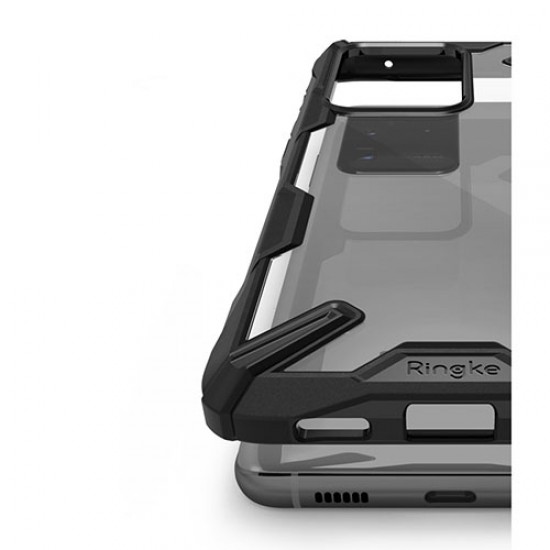 Ringke Fusion-X Samsung Galaxy S20 Ultra Black  Samsung Cases Mobile