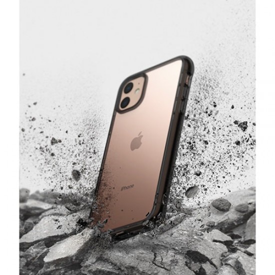 Ringke Fusion iPhone 12 mini - Smoke Black Apple Cases Mobile
