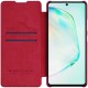 NILLKIN Qin Series Leather Shell with Card Slot Protecitve Case for Samsung Galaxy A91/S10 Lite - Red Samsung Cases Mobile