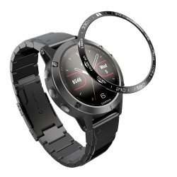 Stainless Steel Watch Bezel (Type B) Replacement for Garmin Fenix 5 - Black/White Stainless Steel Watch Bezel (Type B) Replacement for Garmin Fenix 5 - Black/White