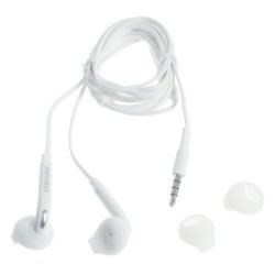 Ενσύρματα Ακουστικά SAMSUNG με Μικρόφωνο και Remote Control για όλα τα Smartphones και Tablets - Λευκό Ενσύρματα Ακουστικά SAMSUNG με Μικρόφωνο και Remote Control για όλα τα Smartphones και Tablets - Λευκό