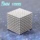1000PCS 5mm Magnetic Ball Building Block Creative Magnet Toy Puzzle Balls - Silver Gadgets - Toys - Hobby