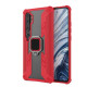 Warrior Style Rotating Ring Kickstand PC + TPU Hybrid Cover for Xiaomi Mi CC9 Pro / Mi Note 10 - Red XIAOMI Cases Mobile