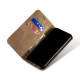 Retro Style Jeans Cloth Leather Wallet Case for Xiaomi Mi CC9 Pro / Mi Note 10 / Mi Note 10 Pro - Khaki XIAOMI Cases Mobile