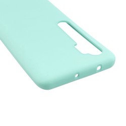 MOLAN CANO Θήκη Σιλικόνης TPU με Βελούδινη Υφή για Xiaomi Mi Note 10 / Mi CC9 Pro - Γαλάζιο