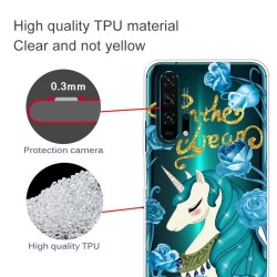 Θήκη Σιλικόνης TPU για Huawei Honor 20 Pro - Όμορφος Μονόκερος