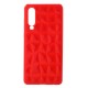 3D Diamond Texture TPU Phone Case for Huawei P30 - Red Huawei Cases Mobile