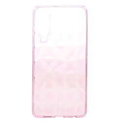 Θήκη Σιλικόνης TPU Σχέδιο Διαμαντιών για Huawei P30 - Ροζ