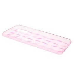 Θήκη Σιλικόνης TPU Σχέδιο Διαμαντιών για Huawei P30 - Ροζ Θήκη Σιλικόνης TPU Σχέδιο Διαμαντιών για Huawei P30 - Ροζ