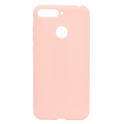 Soft Frosted TPU Mobile Phone Case for Huawei Enjoy 8E / Honor 7A Pro / Honor 7A (with Fingerprint Sensor) - Pink Soft Frosted TPU Mobile Phone Case for Huawei Enjoy 8E / Honor 7A Pro / Honor 7A (with Fingerprint Sensor) - Pink
