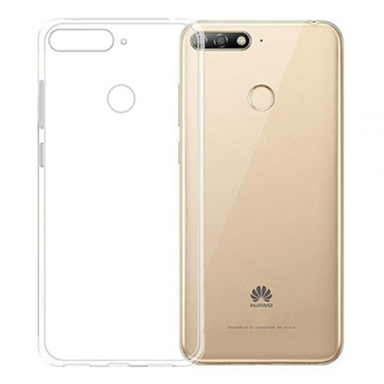 Clear Anti-drop TPU Flexible Shell for Huawei Honor 7A (with Fingerprint Sensor)/Honor 7A Pro/Enjoy 8e Huawei Cases Mobile