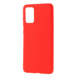 Matte TPU Mobile Phone Case for Samsung Galaxy S20 Plus - Red