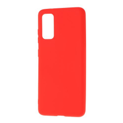 Matte TPU Mobile Phone Case for Samsung Galaxy S20 - Red