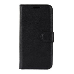 Δερμάτινη Θήκη Πορτοφόλι με Βάση Στήριξης για Samsung Galaxy A81 / Note 10 Lite / M60s - Μαύρο