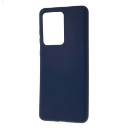 Matte TPU Mobile Phone Case for Samsung Galaxy S20 Ultra - Dark Blue