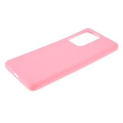 Matte TPU Mobile Phone Case for Samsung Galaxy S20 Ultra - Pink