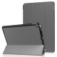 For iPad Air 10.5 (2019) / Pro 10.5-inch (2017) Tri-fold PU Leather Smart Stand Case Accessory - Grey Apple Cases Mobile